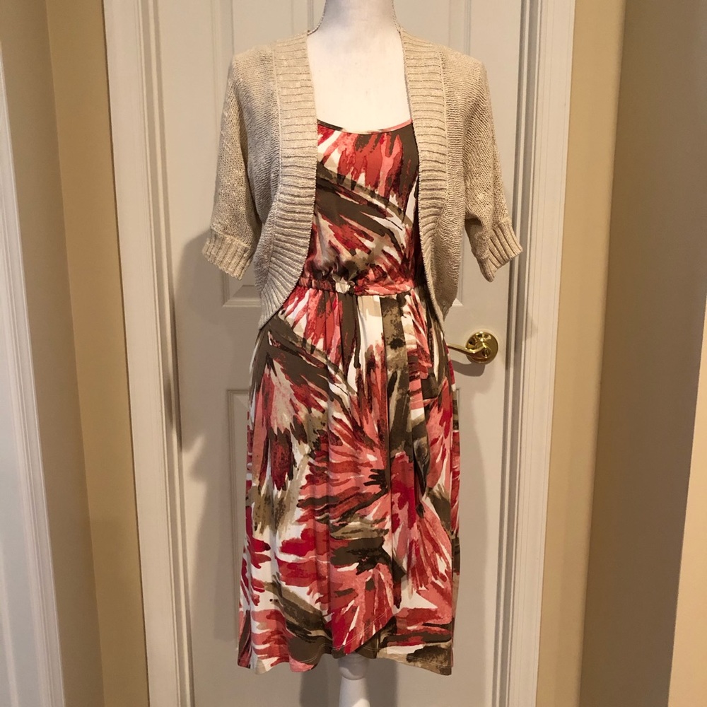 Dress & Sweater wrap